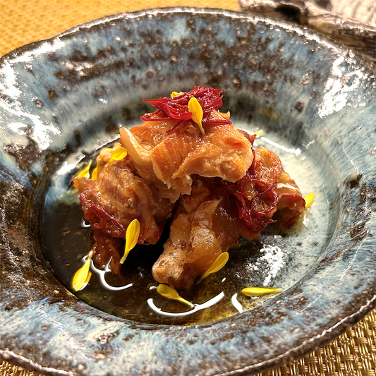 鮭の柚子ソース