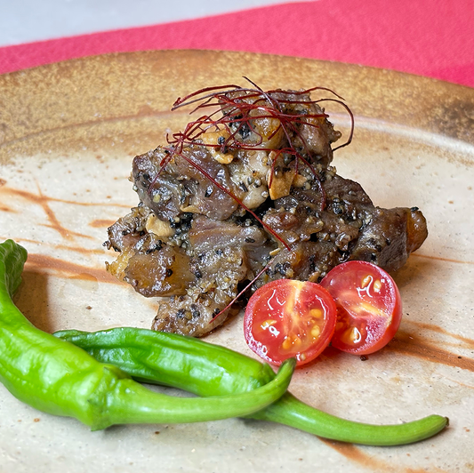 Wagyu beef with black pepper