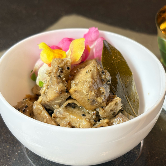 Tuna with black pepper