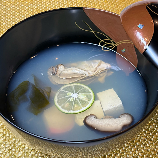牡蠣のお吸い物
