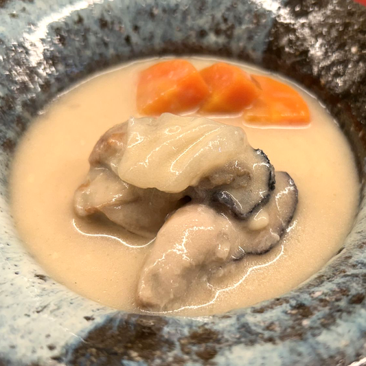 牡蠣のクリームソース
