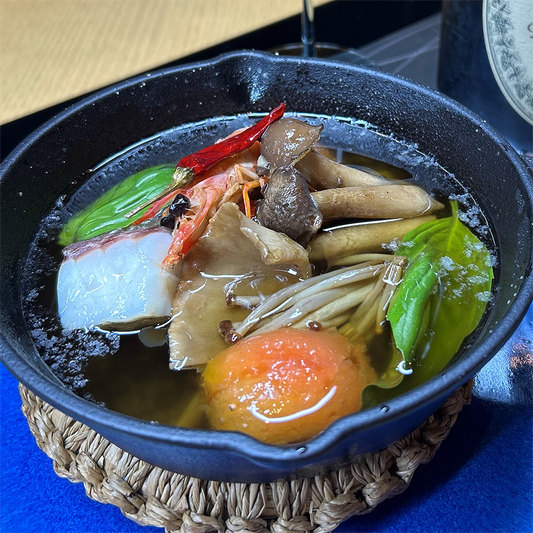 真鯛のアヒージョ